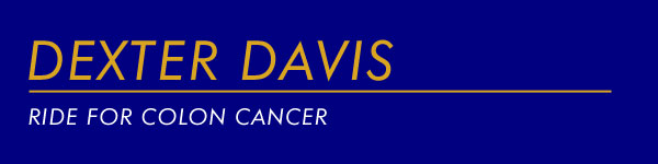 Dexter Davis Bike Ride for Colon Cancer